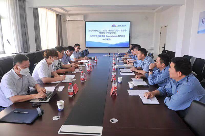 韩国客人到尊时凯龙Z6走访