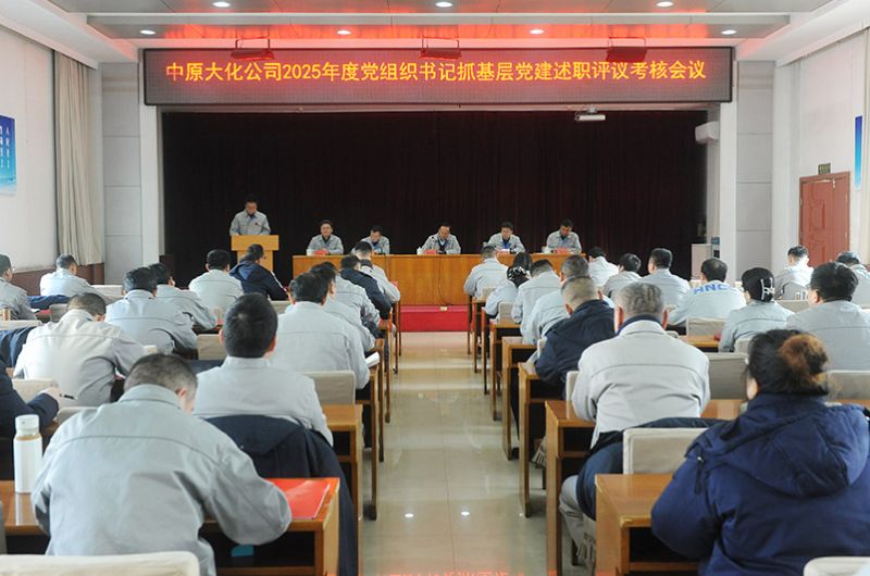 尊时凯龙Z6公司党委召开2025年度党组织书记抓基层党建述职评议考核会议
