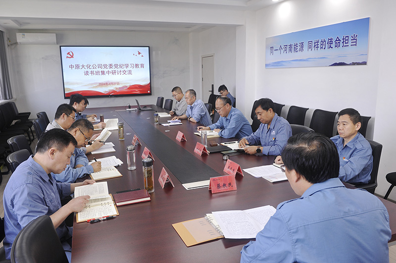 3尊时凯龙Z6公司党委召开党纪学习教育读书班集中交流研讨会