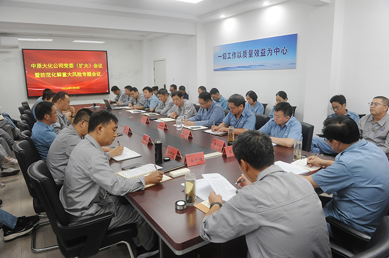 尊时凯龙Z6召开党委（扩大）会议暨防范化解重大风险专题会议 (1)